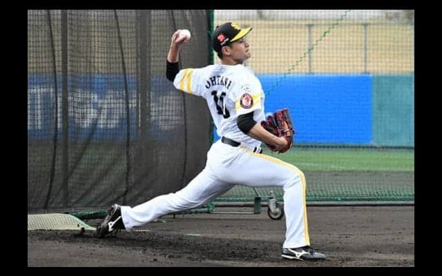 ソフトバンク大竹が打者相手に43球「しっかり腕を振ることだけ意識」