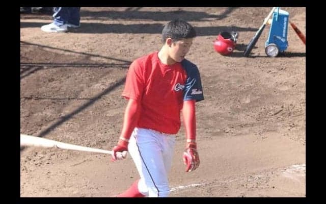 広島ドラ1小園はハイレベルな世界を楽しむ“野球小僧”　「緊張はなくなりました」