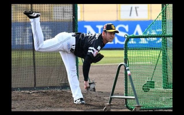 鷹ドラ7最年長ルーキー・奥村“プロ初登板”　直球のみ29球「今日の採点は50点」