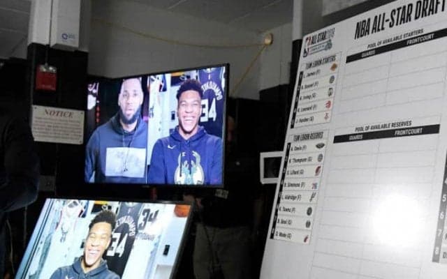 レブロンとヤニスがオールスターチームを編成、『犬猿の仲』の共闘も実現