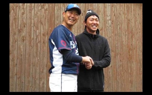西武内海、長野の電撃訪問に「びっくり」　巨人時代も「いつも茶々入れてくる」