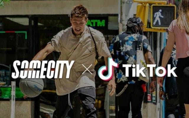 『TikTok』がストリートバスケリーグ『SOMECITY』のスペシャルパートナーに