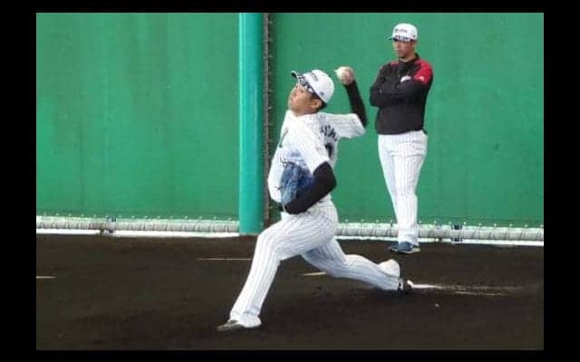 ロッテ種市、新球カットボールをブルペン初解禁も「使えそうなのは5球に1球」