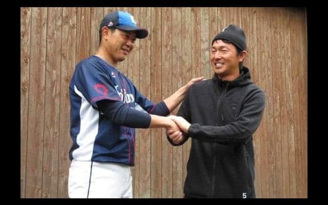 西武内海を広島長野が“電撃訪問”　巨人から移籍した2人の軽快トーク全文