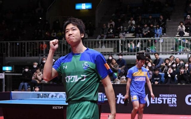 【卓球・Tリーグ】水谷・侯がチームを救う　KM東京が岡山下し、連敗を4でストップ