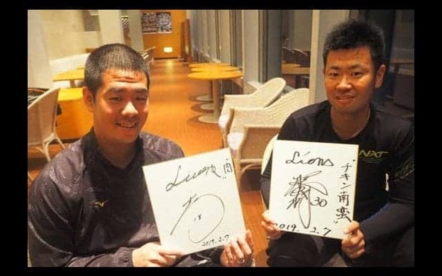 西武支える2桁勝利コンビが対談　榎田は先輩・内海加入でいじられ役を回避!?