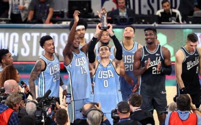 ライジングスターズはU.S.チームが去年のリベンジに成功、MVPは35得点のクーズマ