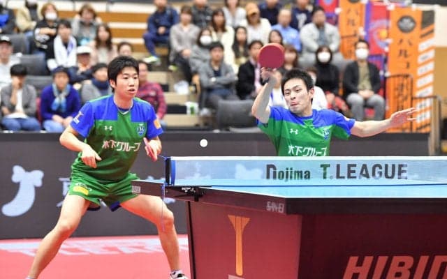 【卓球・Tリーグ】首位のKM東京勝利　琉球も“秘密兵器”侯を攻略して一矢報いる