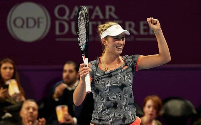 ハレプ 復活優勝ならず。世界21位のメルテンスが5個目のタイトルを獲得[カタール・トータル・オープン]