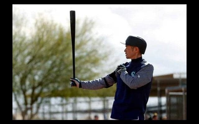 【MLB】イチロー、フリー打撃で今春最多の柵越え8本　よりスムーズなフォーム披露