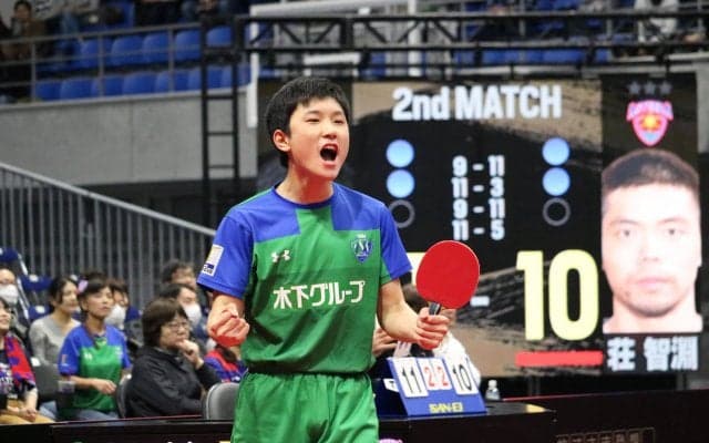 【卓球・Tリーグ】琉球、水谷不在のKM東京に下克上なるか　張本が立ちふさがる＜見どころ解説＞