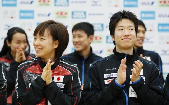 卓球・水谷隼がSNSでランチ公開  石川佳純とのカレーなダブルスが話題に