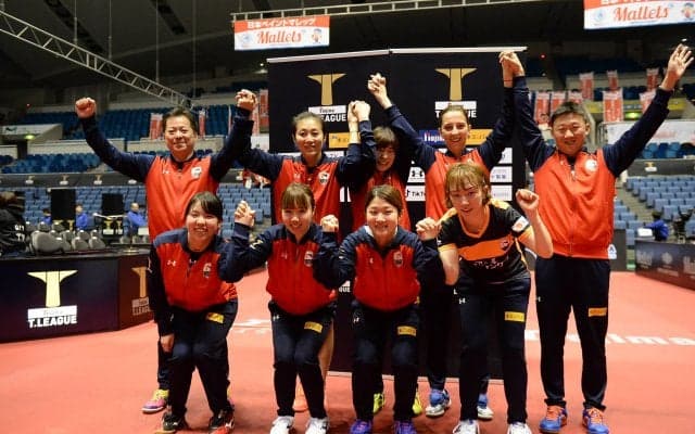 【卓球・Tリーグ】名古屋、ニッペMとの直接対決を制す！ 3位の座まであと一歩