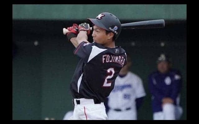 ロッテドラ1藤原、自慢の強肩で猛アピール！　打っても1安打含む3出塁と躍動