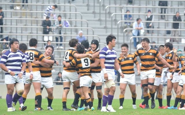 【ラグビー】　山中値千金の逆転トライで接戦に決着！伝統の一戦制し、対抗戦優勝へ望みをつなぐ/関東大学対抗戦Aグループ⑤　VS明大