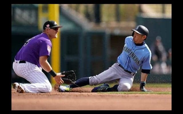 【MLB】45歳イチローが514日ぶり盗塁！　OP戦2戦目で快足披露も「全然進んでない」