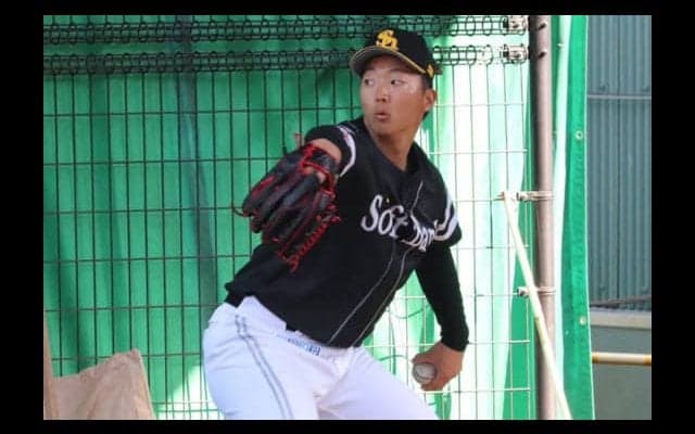 昇格の鷹育成左腕・川原がブルペンで54球「持っている力を出し切って」