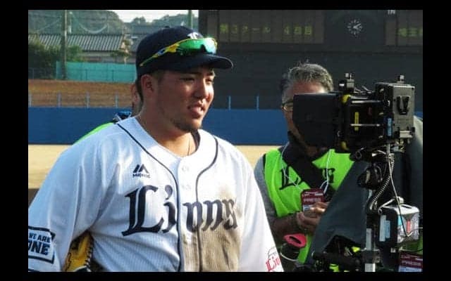 西武山川が地元ビールCMに出演！　入団当初の夢叶う「盛り上げていければ」