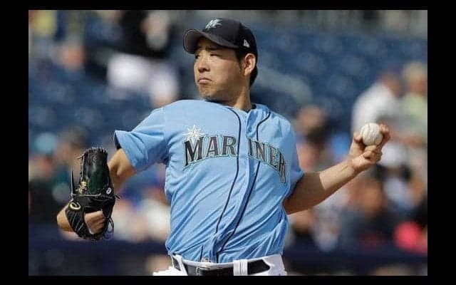 菊池雄星のカーブは「閲覧注意」!?　MLB公式インスタの“三振動画集“に登場
