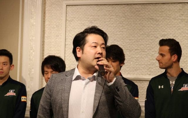 【卓球・Tリーグ】坂本竜介監督「来年は祝勝会にしたい」 T.T彩たまがスポンサーにシーズン報告