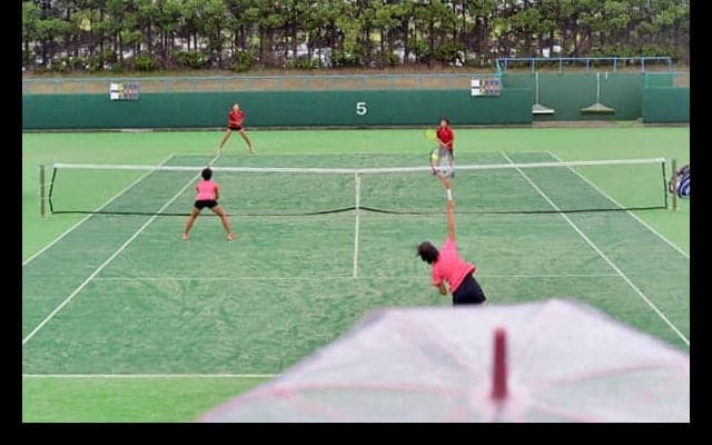 個人戦初日、女子シングルス1回戦、女子ダブルス1･2回戦結果 [全中]