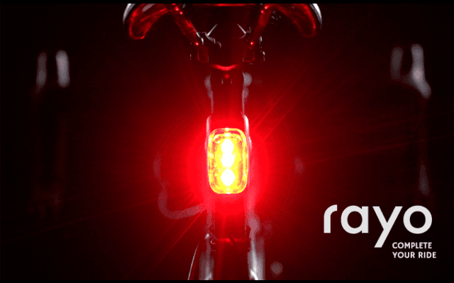 盗難防止アラーム付き自転車用テールランプ「Rayo」発売