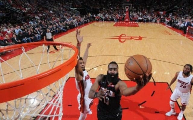 ヒート戦で58得点のジェームズ・ハーデン「練習で打っているシュートを打つこと」