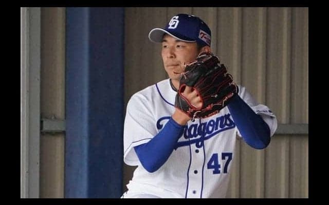 中日笠原、初の開幕投手に前進　3回2/3を無失点に与田監督「候補に近づいていく」