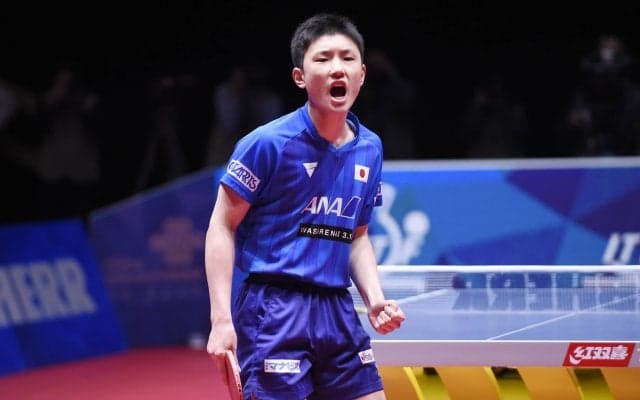 【卓球】張本が世界4位キープ　樊振東は12か月連続1位｜男子世界ランキング(3月最新発表)