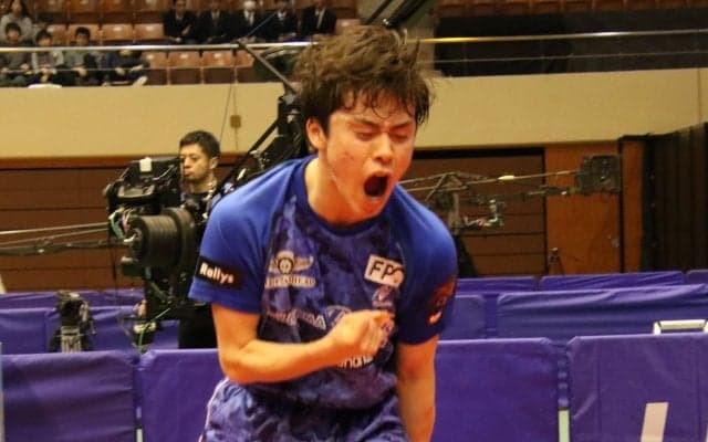 【卓球・トップ12】森薗政崇、世界選手権代表に内定