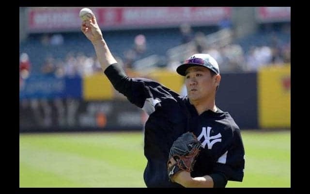 【MLB】田中将大、OP戦3回無失点で初勝利　初回先頭三塁打も9者連続アウト