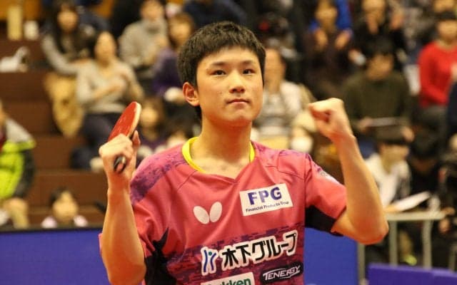 【卓球・トップ12】張本が決勝進出　決勝では水谷と対戦
