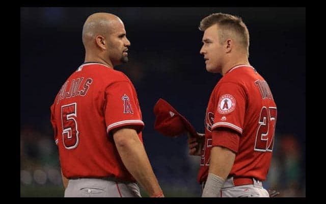 【MLB】トラウト＆プホルスのアベック弾動画にファン歓喜　「史上最高とザ・マシーン」