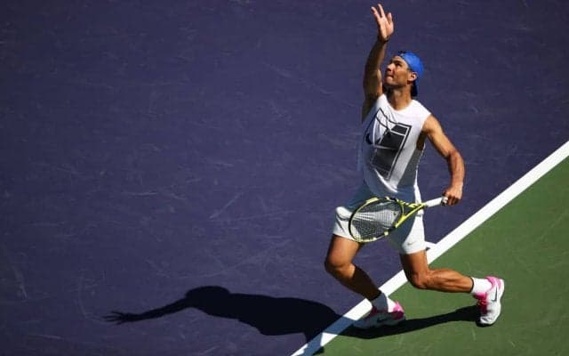 ナダル「高いレベルで戦えると自覚することがメンタル的にも重要」。4度目の優勝を狙う[ATP1000 インディアンウェルズ]