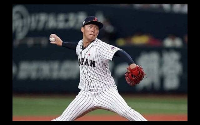 高卒3年目オリ山本、上々の侍デビュー！　2回2安打無失点、最速152キロ記録