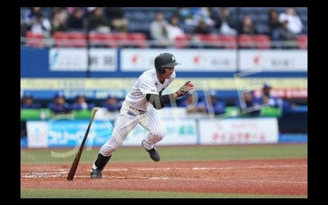 ロッテが本拠地開催のオープン戦フォト写真販売　ドラ1藤原の貴重な1打も