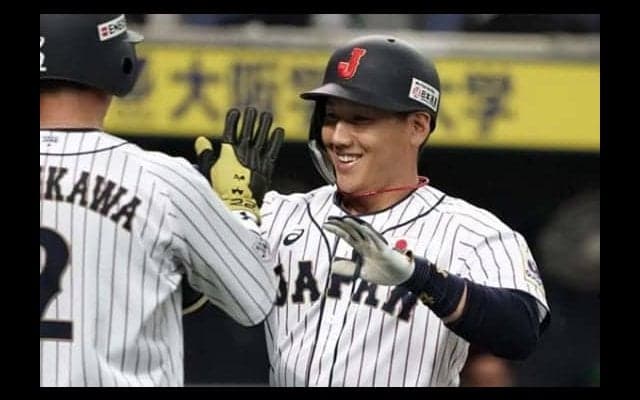 侍J吉田正の満弾に北中米メディア熱視線　「試合の象徴といえばマサタカ」