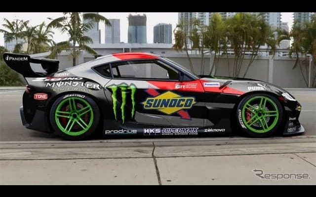 新型 GRスープラ ドリフト仕様、D1グランプリで登場　3月23-24日お台場