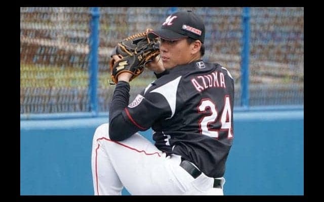 ロッテドラ2東妻、最速153キロ無失点デビュー　満塁動じず「縮こまった投球は…」