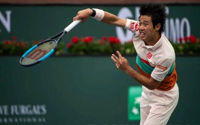 【速報】錦織が第2セットを落とす。セット終盤にミス連発[ATP1000 インディアンウェルズ]