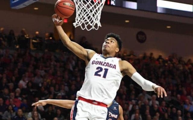 八村塁が導くゴンザガ大がカンファレンス・トーナメント準決勝突破、明日決勝