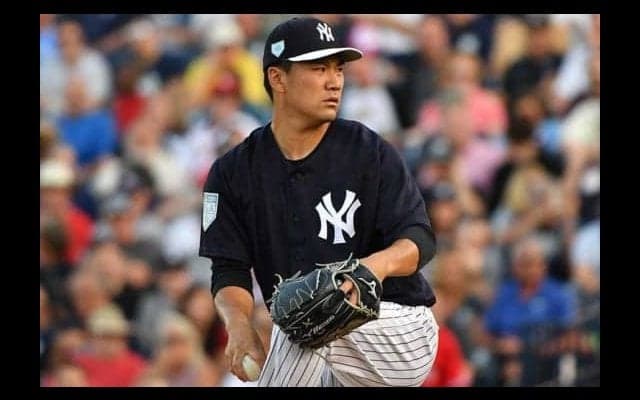 【MLB】開幕投手の田中将大は4回途中2失点　367億円男ハーパーを空振り三振斬り