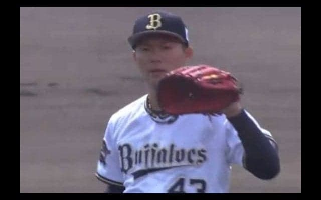 オリ山本、侍Jから中3日で1回完璧　ゴロアウト3つに「野手にもリズムが出る」