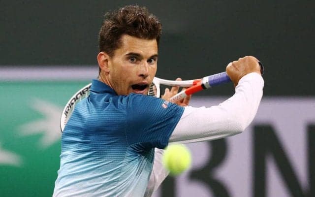 ティーム 不戦勝で同大会初のベスト4入り。ラオニッチは19歳の世界130位に快勝