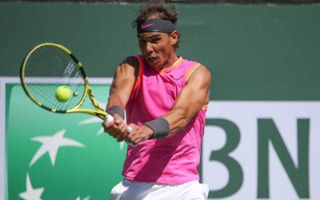 【速報】ナダルが第1セットを先取。世界13位ハチャノフとの準々決勝[ATP1000 インディアンウェルズ]