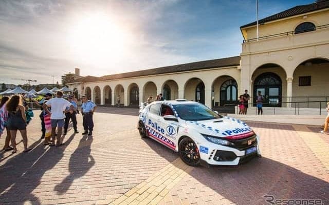 ホンダ シビックタイプR、オーストラリア警察に配備