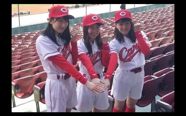 広島、19年度「ホームランガール」お披露目　4連覇、日本一に向けた勝利の女神に