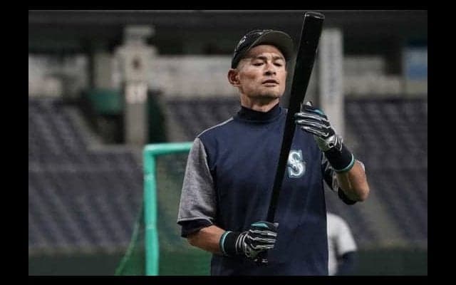 【MLB】45歳イチローの“ド迫力”打撃練習動画にファン大興奮「本塁打競争に出るべき」