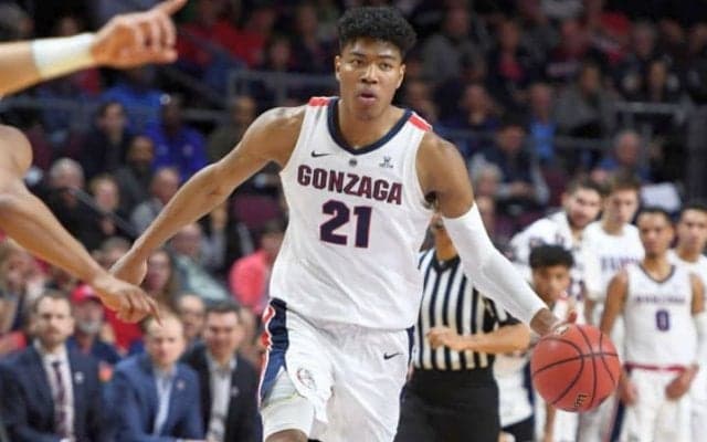 八村塁が所属するゴンザガ大、ウェストの第1シードでNCAAトーナメント出場が決定