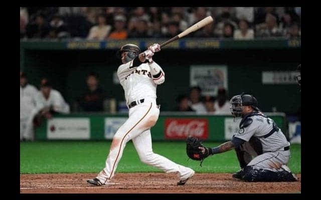 マリナーズ開幕投手、G坂本にビックリ「素早く、力強さを感じさせるスイング」